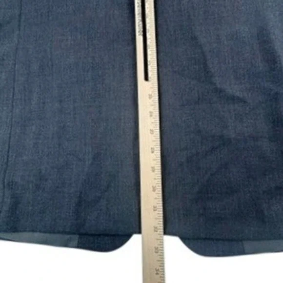 Joseph Feiss Mens 42L Blazer Jacket Charcoal Gray 100% Wool International Trio - Picture 15 of 16